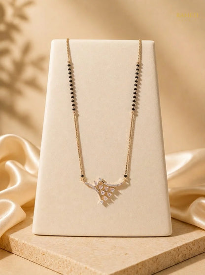 Detailed view of Malvika Mangalsutra - Rameti Jewels