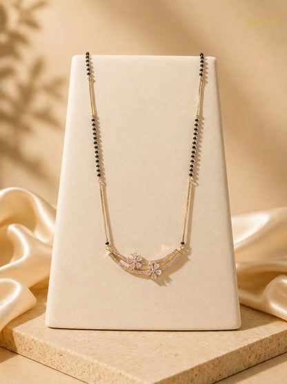 Detailed view of Kareena Mangalsutra - Rameti Jewels