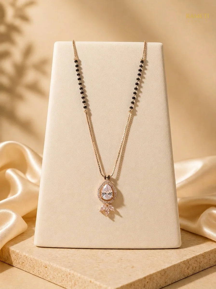Detailed view of Jacqueline Mangalsutra - Rameti Jewels