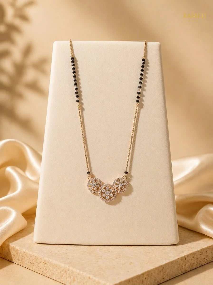 Detailed view of Taapsee Mangalsutra - Rameti Jewels