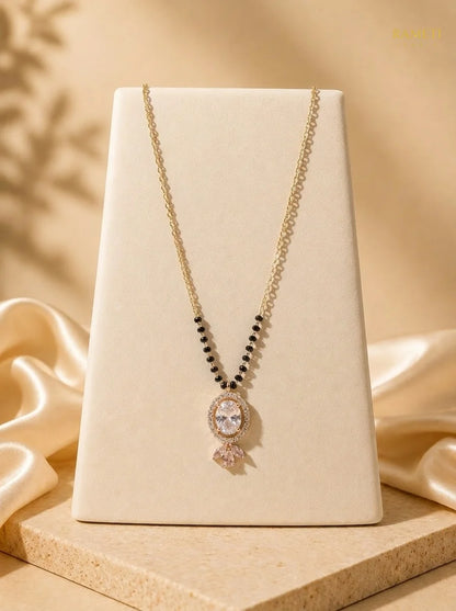 Detailed view of Sanjeeda Mangalsutra - Rameti Jewels