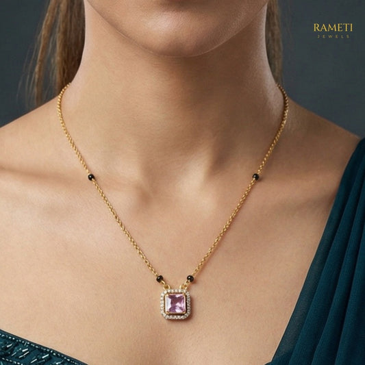 Aditi Celebrity Inspired Modern Mangalsutra - Rameti Jewels