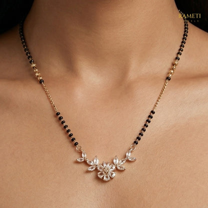 Disha Minimalist Elegance Daily Wear Mangalsutra - Rameti Jewels