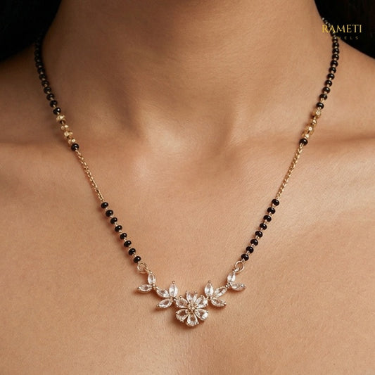 Disha Minimalist Elegance Daily Wear Mangalsutra - Rameti Jewels