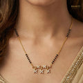 Falguni Glistening CZ Studded Party Wear Mangalsutra