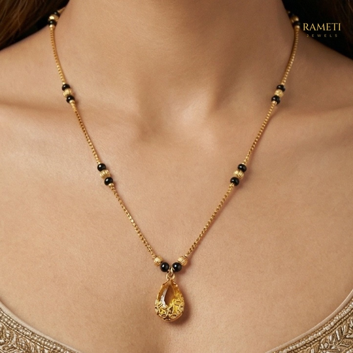 Fenal Divine Protection Classic Mangalsutra - Rameti Jewels