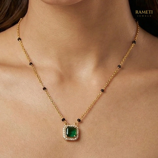 Akshara Sleek and Sophisticated Office Wear Mangalsutra - Rameti Jewels