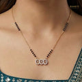 Ginni Royal Heart Cut Designer Mangalsutra