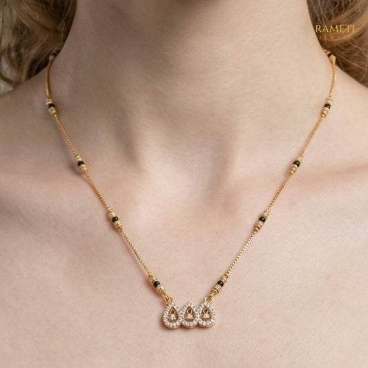 Harshila Divine Protection Classic Mangalsutra - Rameti Jewels