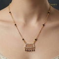 Heer Royal Heart Cut Designer Mangalsutra