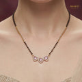 Inaya Glistening CZ Studded Party Wear Mangalsutra