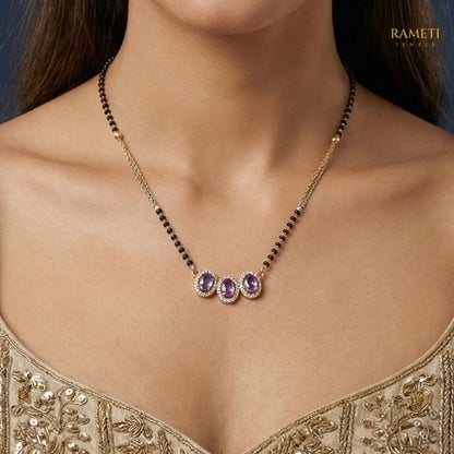 Detailed view of Ina Traditional Heritage Collection Mangalsutra - Rameti Jewels