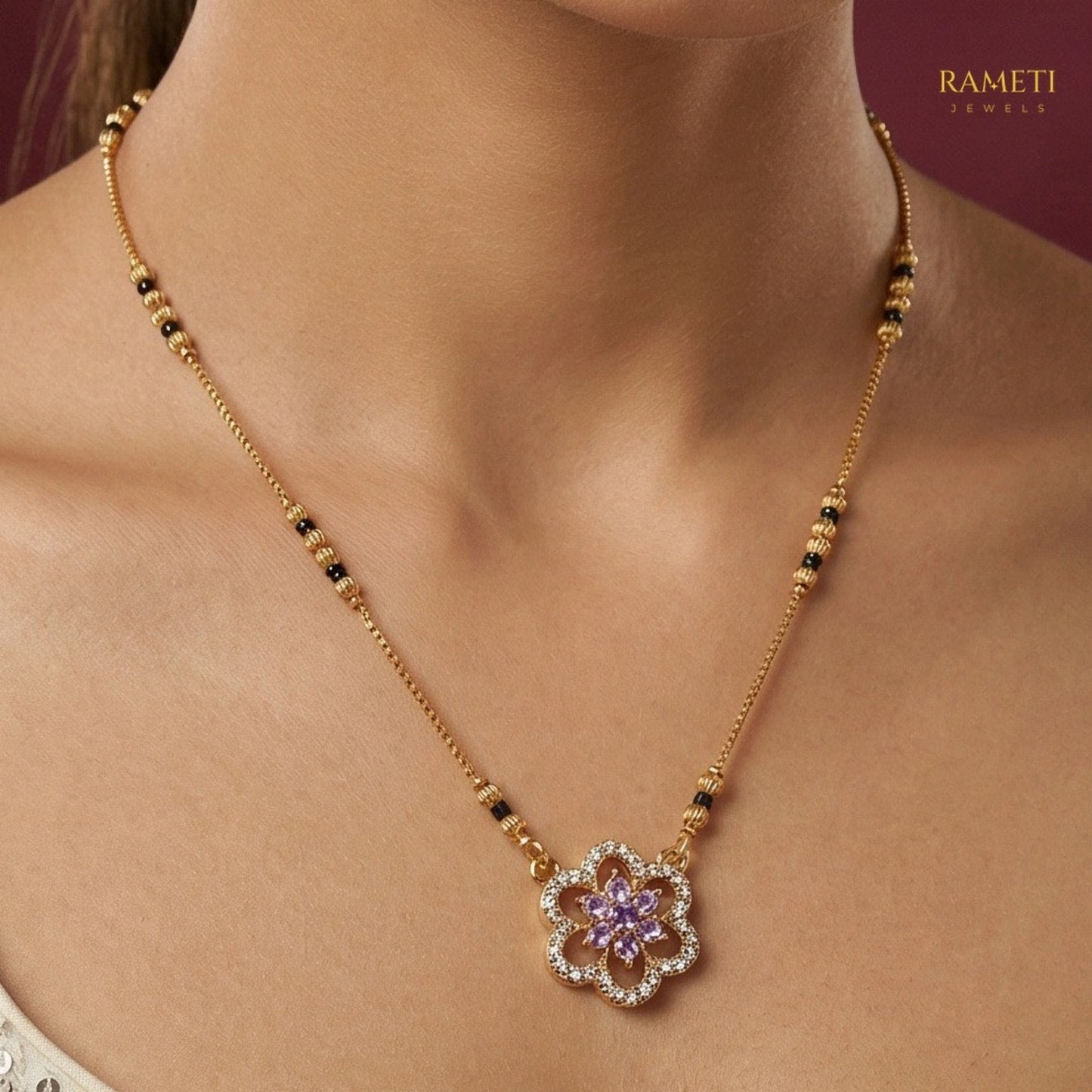Avni Divine Protection Classic Mangalsutra - Rameti Jewels
