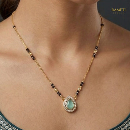 Jagriti Divine Protection Classic Mangalsutra - Rameti Jewels