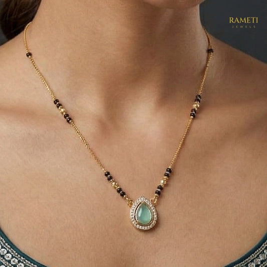 Jagriti Divine Protection Classic Mangalsutra - Rameti Jewels